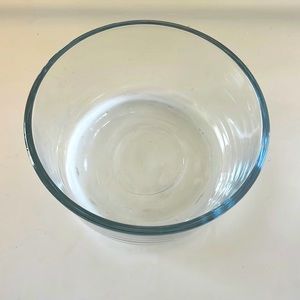Vintage Anchor Hocking thick clear glass bowl